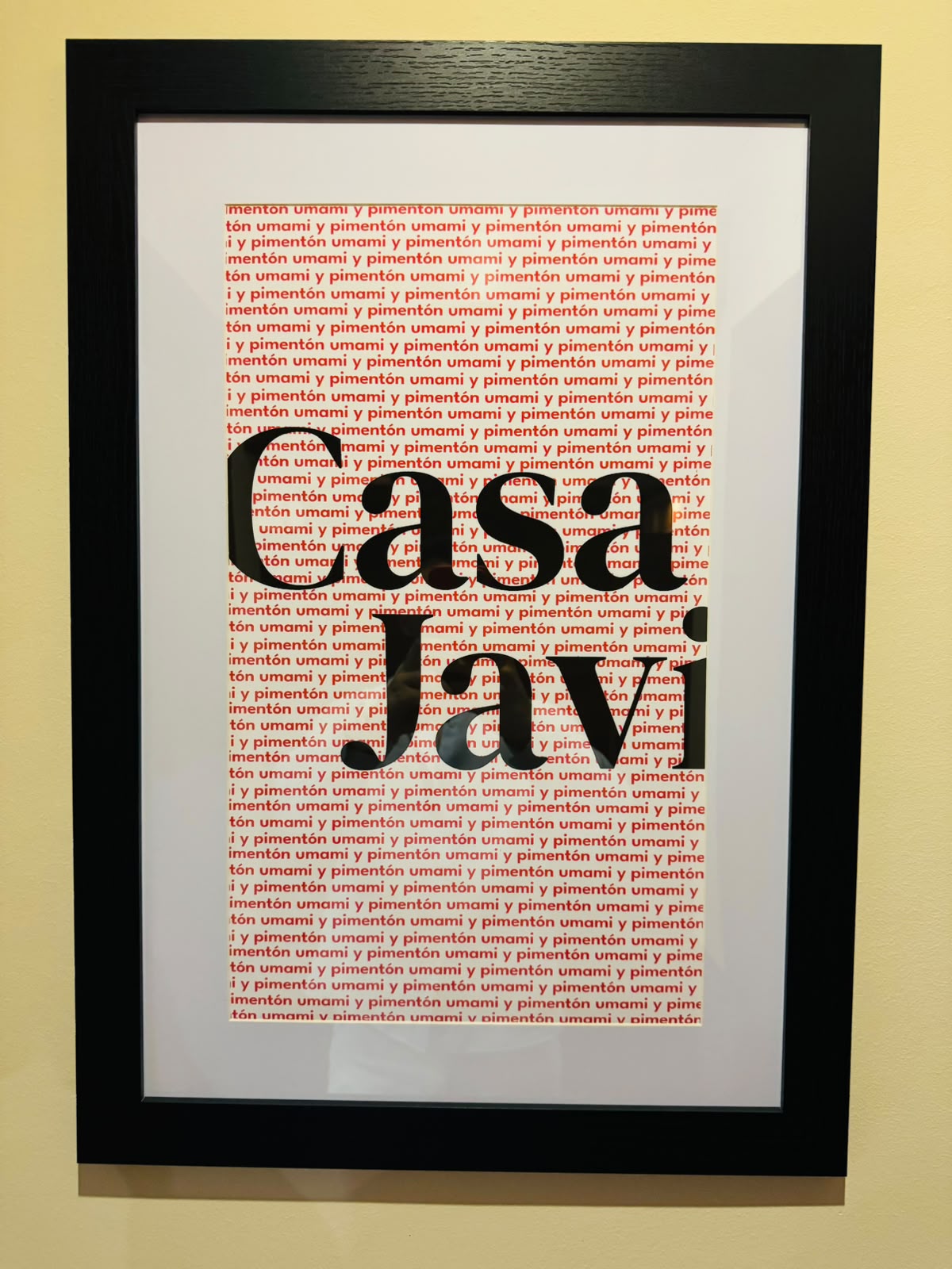 Cuadro Casa Javi